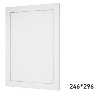 AD2530, Люк-дверца ревизионный нажимной 268х318 c фланцем 246х296 AD2530, Люк-дверца ревизионный нажимной 268х318 c фланцем 246х296