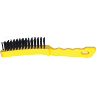 БИБЕР 70916 Щетка 6-рядная стальная с пласт. ручкой БИБЕР 70916 Щетка 6-рядная стальная с пласт. ручкой