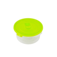 Контейнер СВЧ СМАЙЛ круглый с клапаном 0,8л С521 ПБ а