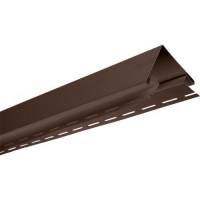 Планка наружный угол малый коричневый Т-22 (3м) АЛЬТА-ПРОФИЛЬ