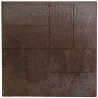 Плитка тротуарная полимерпесчаная 333*333*30 шоколадная (450 шт поддон)