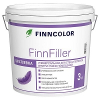 Шпатлевка финишная FINNFILLER 3 л. Шпатлевка финишная FINNFILLER 3 л.