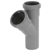 Тройник канализационный 32-32 45 град. RU-TB ПП (200 шт.)