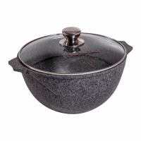 Казан для плова 5л АП "Premium" (grey),арт. 55901