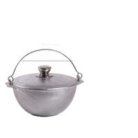 Казан походный 10 литров, литой алюминиевый с крышкой арт. 510300 Казан походный 10 литров, литой алюминиевый с крышкой арт. 510300