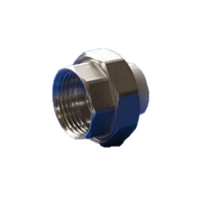 Муфта разъемн. с внутр.рез. 20х3/4 PPR (БЕЛАЯ) Политэк