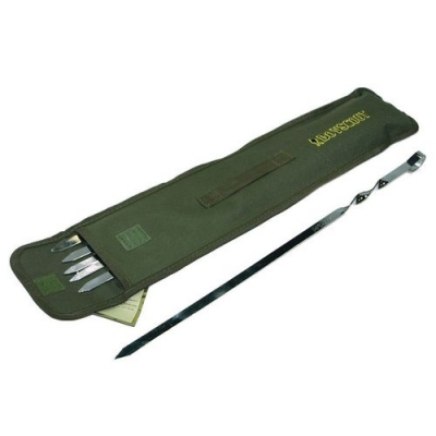 Набор плоских шампуров 60 см 6 штук в чехле / 12 61329 BOYSCOUT