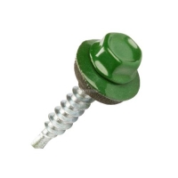 Саморезы кровельные 4,8 х 35 зеленый мох RAL 6005 (3000 шт) г.Калуга