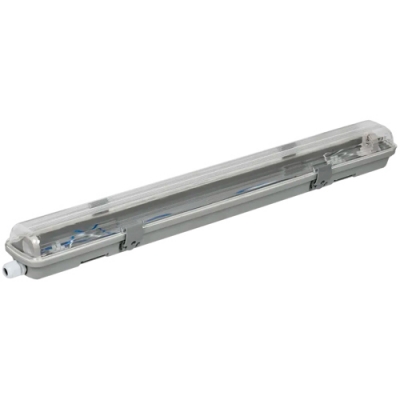 Светильник ДСП 2101 под LED лампу 1хT8 600мм IP65 IEK арт.LDSP0-2101-1X060-K01