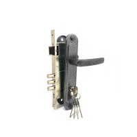 Замок врезной ЗВ4-85.3-02 (серебро)