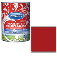 Эмаль Расцвет Универсальная вишневая 1.9 кг. (7057)
