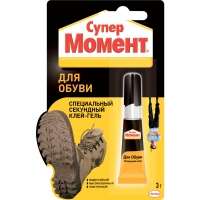 Клей СУПЕР МОМЕНТ для обуви 3 гр х 12шт. ХЕНКЕЛЬ 1694871
