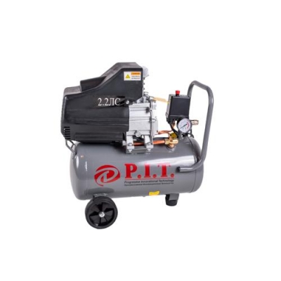 Компрессор PAC24-C (1,5кВт, 2,2лс, 206 л/мин, 24л, 1 выход, европереходник, масляный) P.I.T.