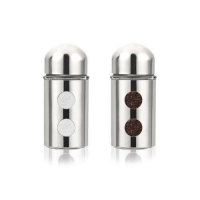 LR08-11 LARA Набор для специй 2 предмета (сталь): солонка 1х80мл, перечница 1х80мл LR08-11 LARA Набор для специй 2 предмета (сталь): солонка 1х80мл, перечница 1х80мл