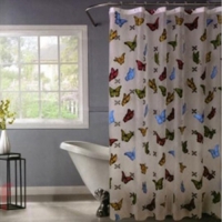 SWC-50-03 Штора БАБОЧКИ 180х180см ПЕВА