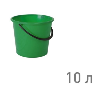 Ведро РОМАШКА 10 л ЗЕЛЕНЫЙ