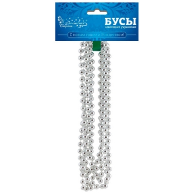 Бусы Классик цвет серебро арт.104070 Бусы Классик цвет серебро арт.104070