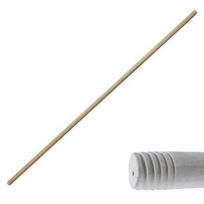 Черенок Сурский для метлы С РЕЗЬБОЙ d 24 в.с.