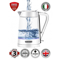 Эл. чайник PWK 1715CGL Water Way Pro (POLARIS), Белый