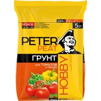 Грунт Для томатов и перцев, ХОББИ 10л