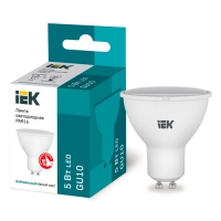 Лампа светодиодная PAR16 софит 5Вт 230В 4000К GU10 IEK арт.LLE-PAR16-5-230-40-GU10 Лампа светодиодная PAR16 софит 5Вт 230В 4000К GU10 IEK арт.LLE-PAR16-5-230-40-GU10