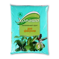 Торфяной грунт Для фикусов(хорошо), 5л Торфяной грунт Для фикусов(хорошо), 5л