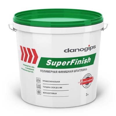 DANOGIPS SuperFinish Шпаклевка готовая финишная (ШИТРОК) (5 кг.) (120)