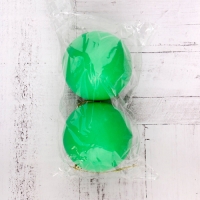 Набор шаров пластик d-8 см, 2 шт "Матовый" зелёный арт.4298874 г.Екатеринбург Набор шаров пластик d-8 см, 2 шт "Матовый" зелёный арт.4298874 г.Екатеринбург