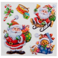 Наклейка интерьерная новогодняя PSX7801V арт.003186 Наклейка интерьерная новогодняя PSX7801V арт.003186