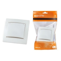 Розетка 2П+3 с защ. шт. и крышкой 16А 250В IP42 белая Таймыр TDM (SQ1814-0019) Р