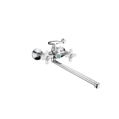 Смеситель универсальный с изливом 40 см(плоский) с шар. перекл. POTATO P2363