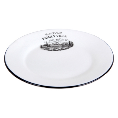 Тарелка десертная 18см, Family villa YXD06 Тарелка десертная 18см, Family villa YXD06