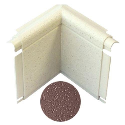 Угол откоса коричневый, 0,21 х 0,21м АЛЬТА-ПРОФИЛЬ