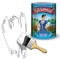 Эмаль ПФ-115 белая 1,9 кг. КАЗАЧКА Эмаль ПФ-115 белая 1,9 кг. КАЗАЧКА