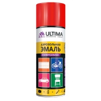 Краска аэрозольная КРАСНЫЙ RAL 3020 520 мл. ULTIMA ULT 011