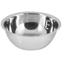 Миска из нерж стали, модель BOWL-ROLL-24, р-р 24х8,8 см, объем - 2,5 л, тм Mallony арт.003278