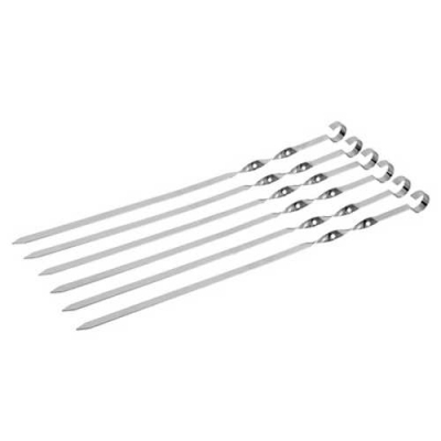 Набор плоских шампуров 45 см 6 штук в упаковке /12 61428