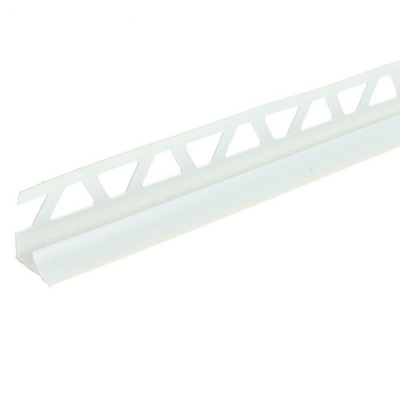 Раскладка внутренняя для плитки 10 мм, 2,5м Идеал, 001 белый Раскладка внутренняя для плитки 10 мм, 2,5м Идеал, 001 белый