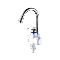 Смеситель для кухни с высоким изливом и электро нагревом 3 киловатт POTATO P0055 Смеситель для кухни с высоким изливом и электро нагревом 3 киловатт POTATO P0055