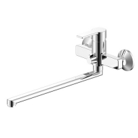 Смеситель для ванны и умывальника TITAN, хром, однорыч.,d-35, дайвот. керамбукса (35L35/К) ARGO Смеситель для ванны и умывальника TITAN, хром, однорыч.,d-35, дайвот. керамбукса (35L35/К) ARGO