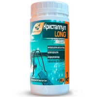 Таблетки «Кристалпул LONG» 200г., для бассейнов, 1 кг. арт.030923