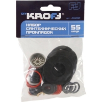 202001 Набор сантехнических продкладок KROFT 55шт