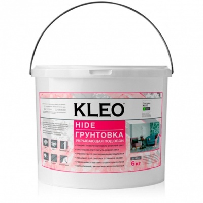 KLEO HIDE 40 Грунтовка укрываюшая под обои 6 кг.