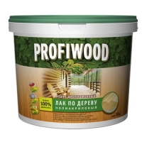 Лак по дереву и камню PROFIWOOD водно-дисперсионный полиакриловый глянцевый 0,9 кг (4123)