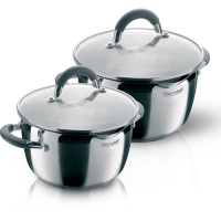 Набор 4 пр: кастрюли с/кр 20 и 24 см Flamme RDS-339 (ST) (Rondell) Набор 4 пр: кастрюли с/кр 20 и 24 см Flamme RDS-339 (ST) (Rondell)