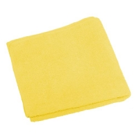 Салфетка из микрофибры М-02, цвет-желтый, р-р 30х30см, вес 25-27гр. (310203)