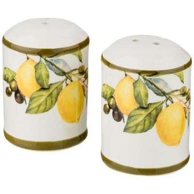 Набор для специй "Лемон три" 2пр. 4,5*4,5 см. высота=6,5 см. 358-1545