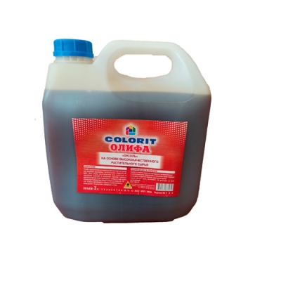 Олифа ОКСОЛЬ 3 л. ПЭТ Колорит