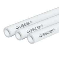 Труба армированная ALUMINIUM, SDR 6 PN25, ф63х10,5 мм (20) (Valfex) БЕЛАЯ