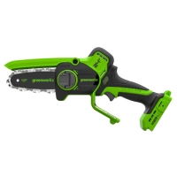 24В Цепная мини пила аккумуляторная Greenworks CS2410A, 10см (без АКБ и ЗУ)